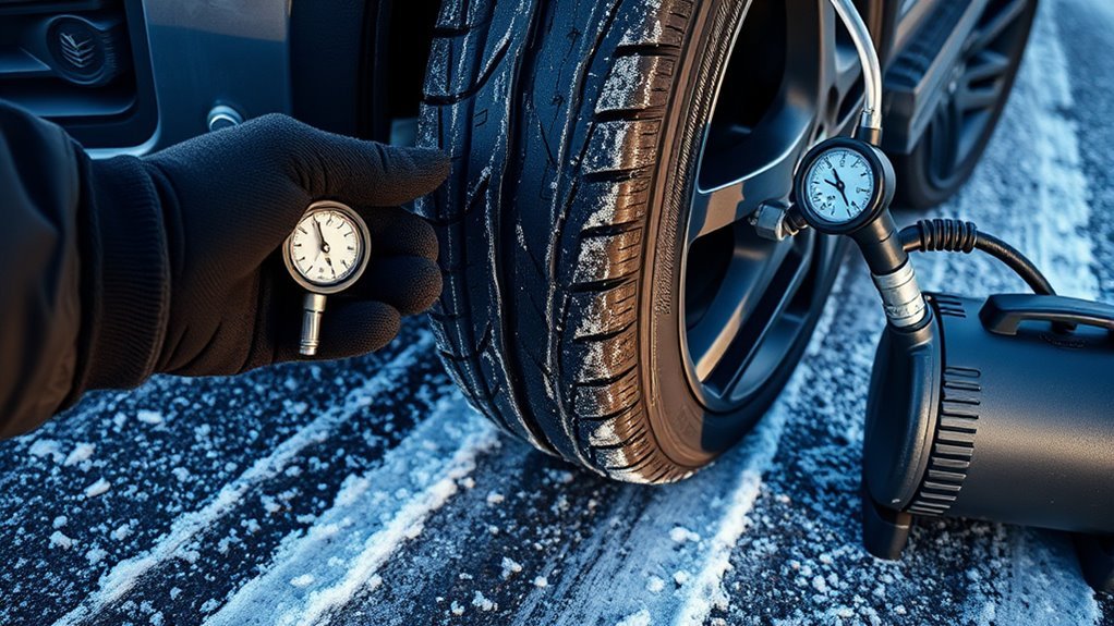 monitor and maintain tire pressure