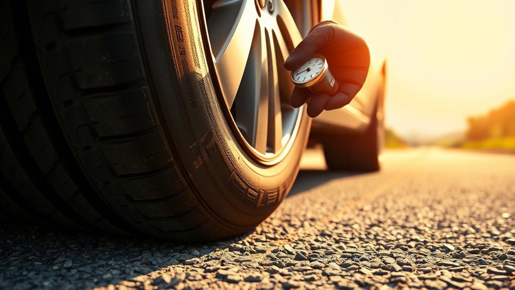 monitor hot tire pressure