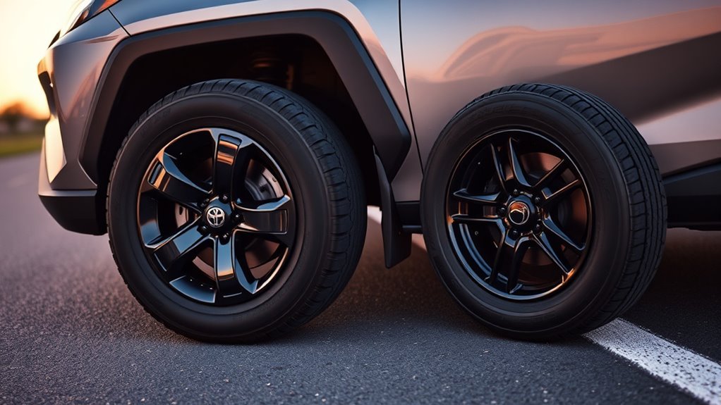 monitor rav4 tire performance