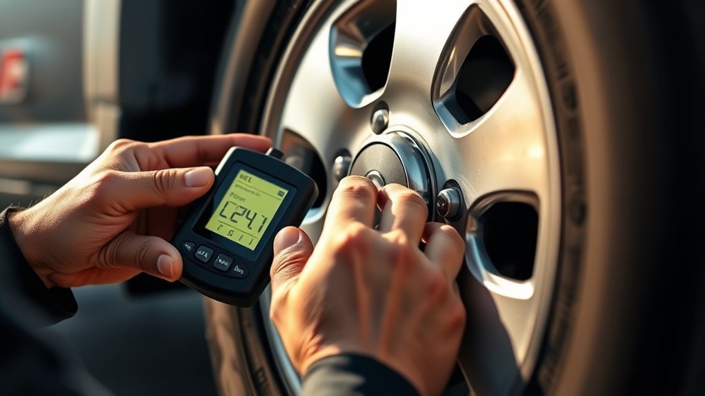 monitor tire pressure closely