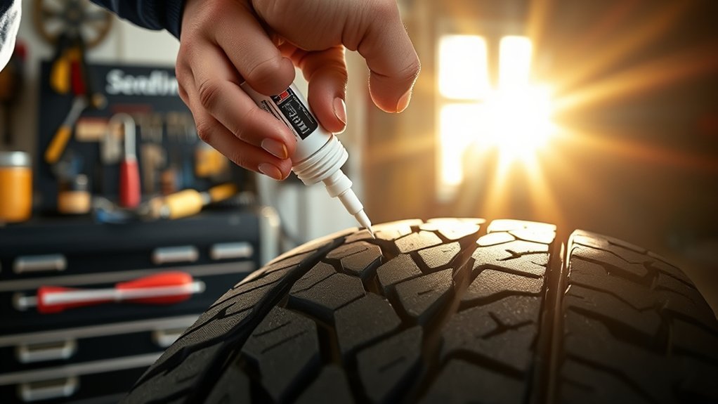 monitor tire pressure regularly