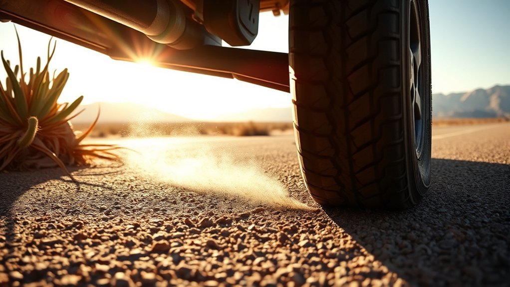monitor tire pressure regularly