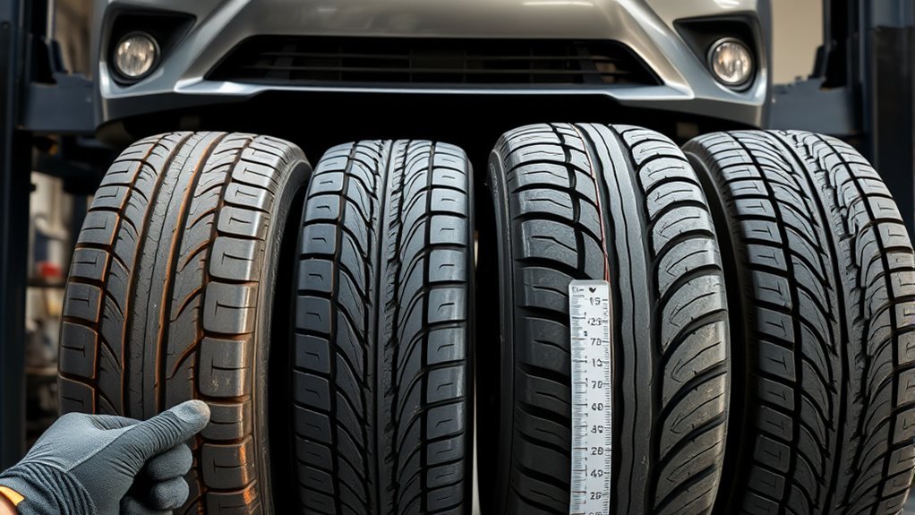 monitor tire wear regularly