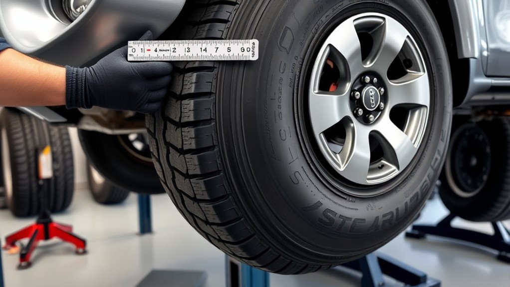 monitor tire wear regularly