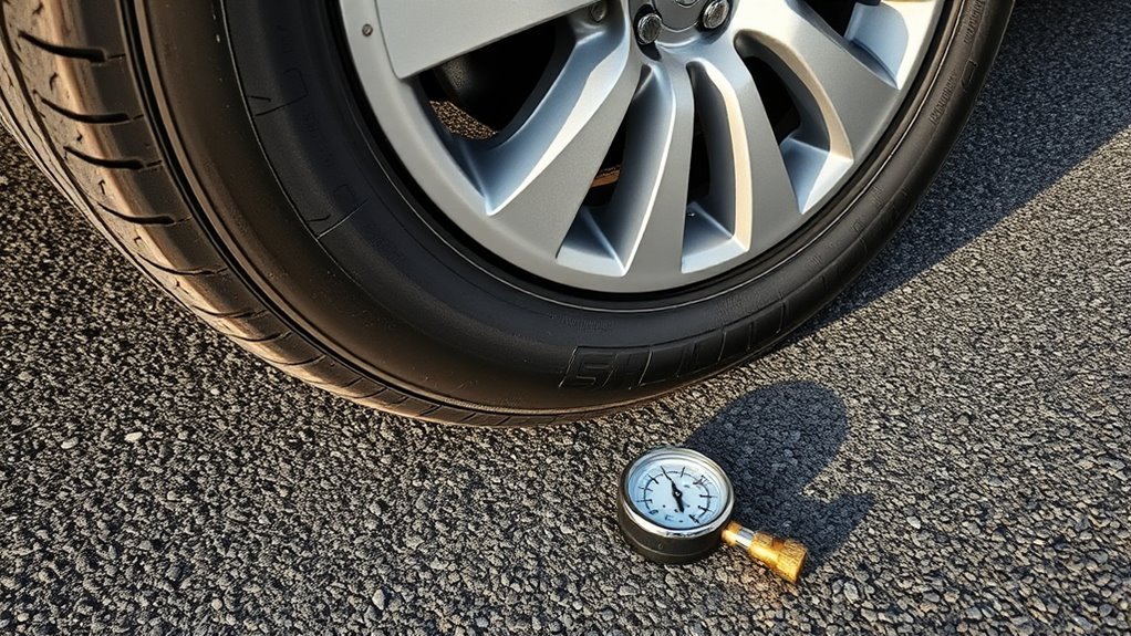 monthly tire pressure checks