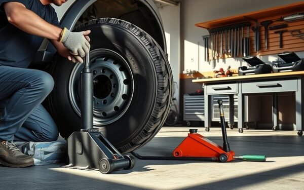 mounting and dismounting tires