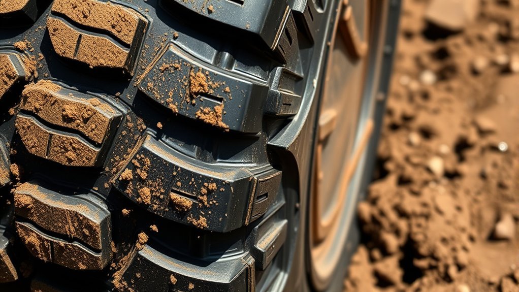 mud terrain tread design optimization