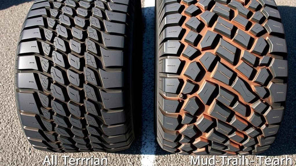 mud tires amplify highway noise