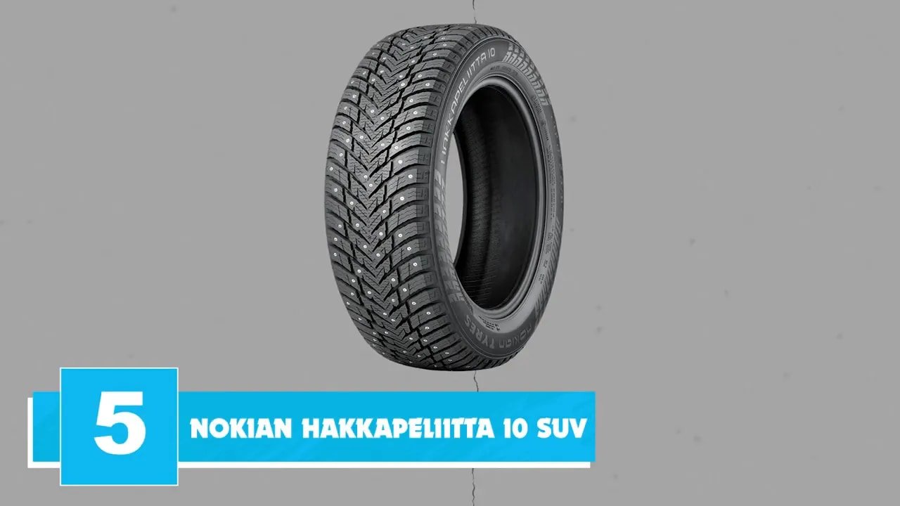 Nokian Hakkapeliitta 10 SUV studded winter tire product image