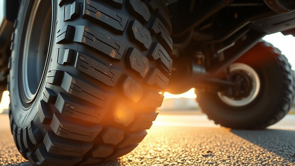 off road tires on road trade offs