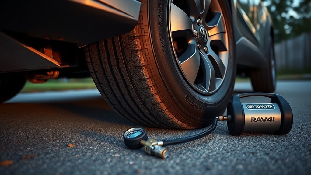 optimal rav4 tire pressure