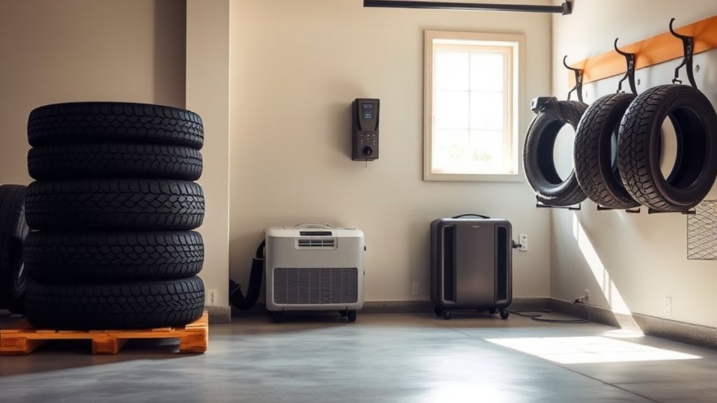 optimal seasonal tire storage