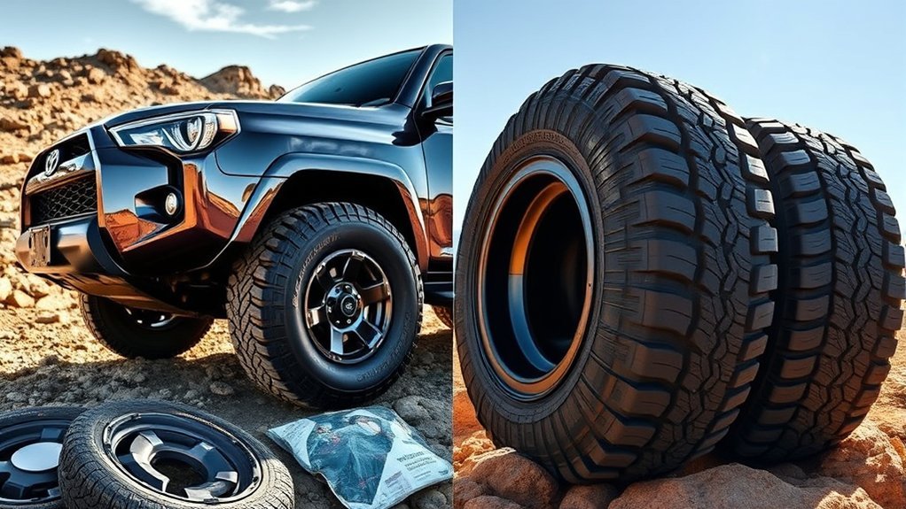 optimal tire sizes recommended