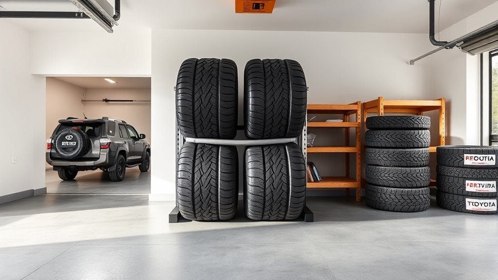 optimal tire storage locations