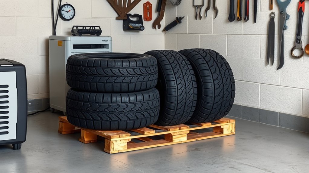 optimal toyota hilux tire storage