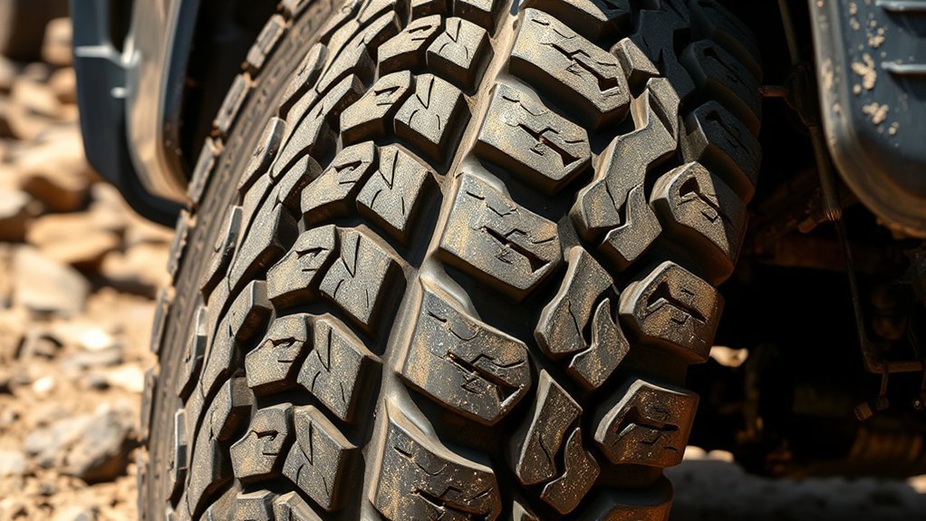 optimal tread for rocky terrain
