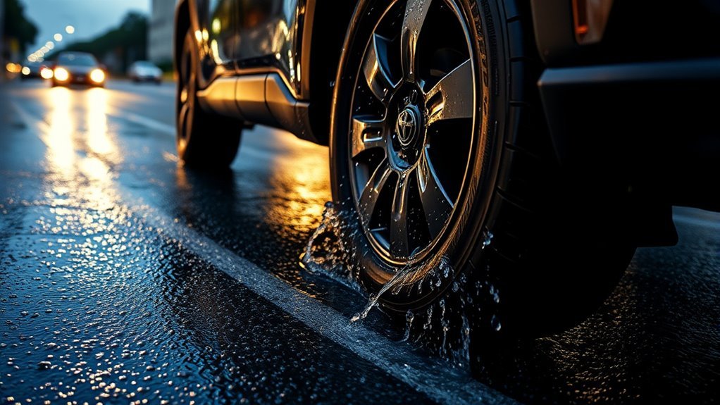 optimal wet weather tire selection