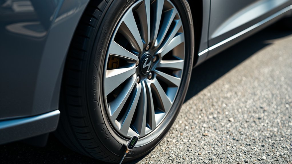 optimize tire pressure regularly