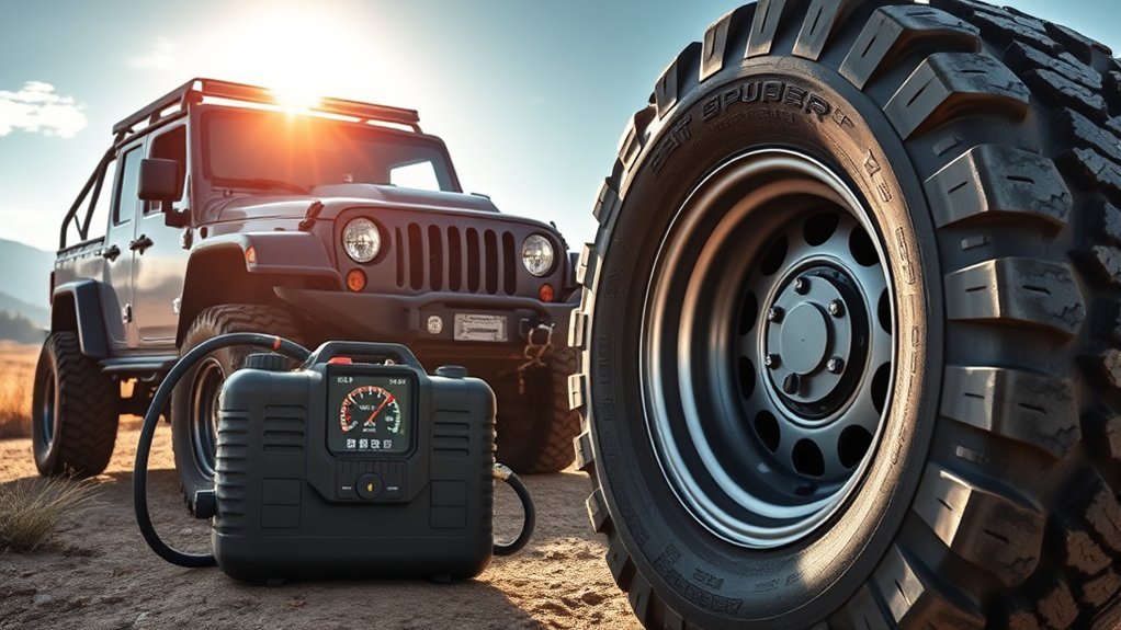 optimize truck tire pressure