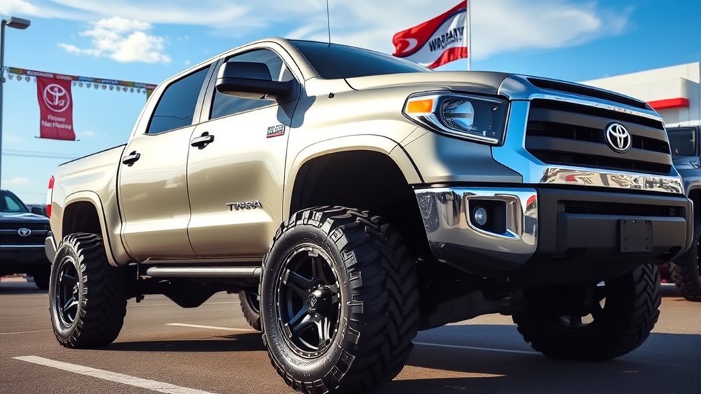 oversized tires may void warranty