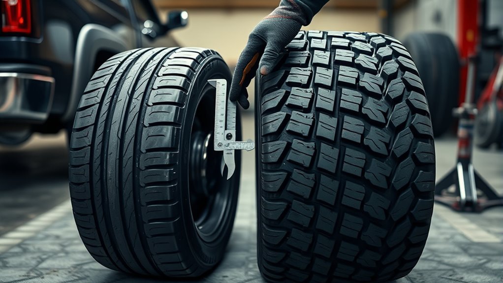 p metric vs lt metric tires