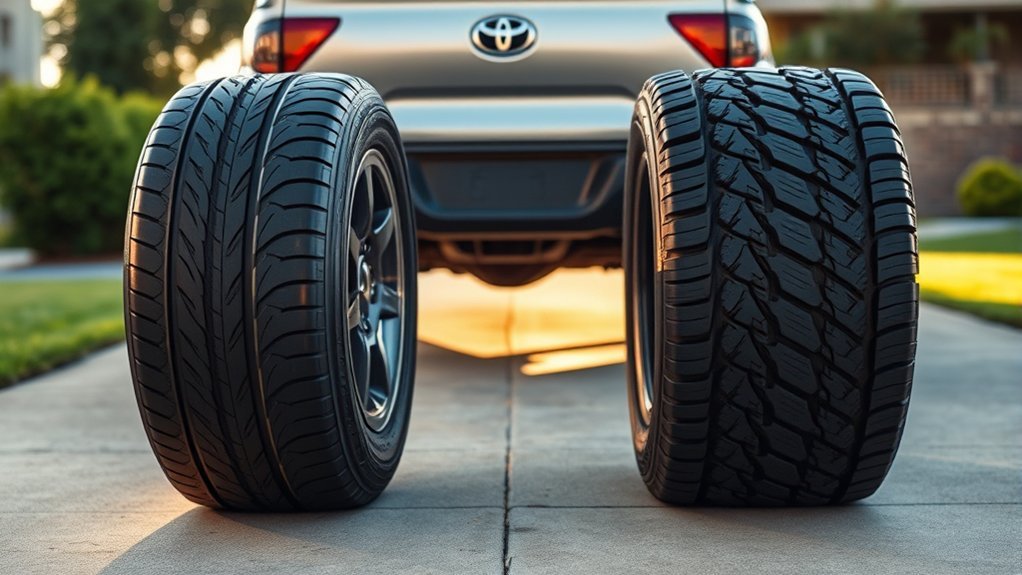 p metric vs lt tires