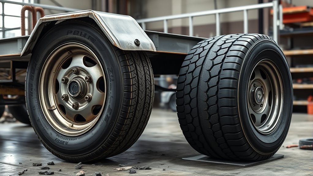 passenger tires compromise trailer safety