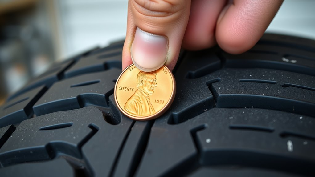 penny test for tire tread
