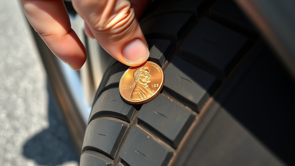 penny test for tread depth