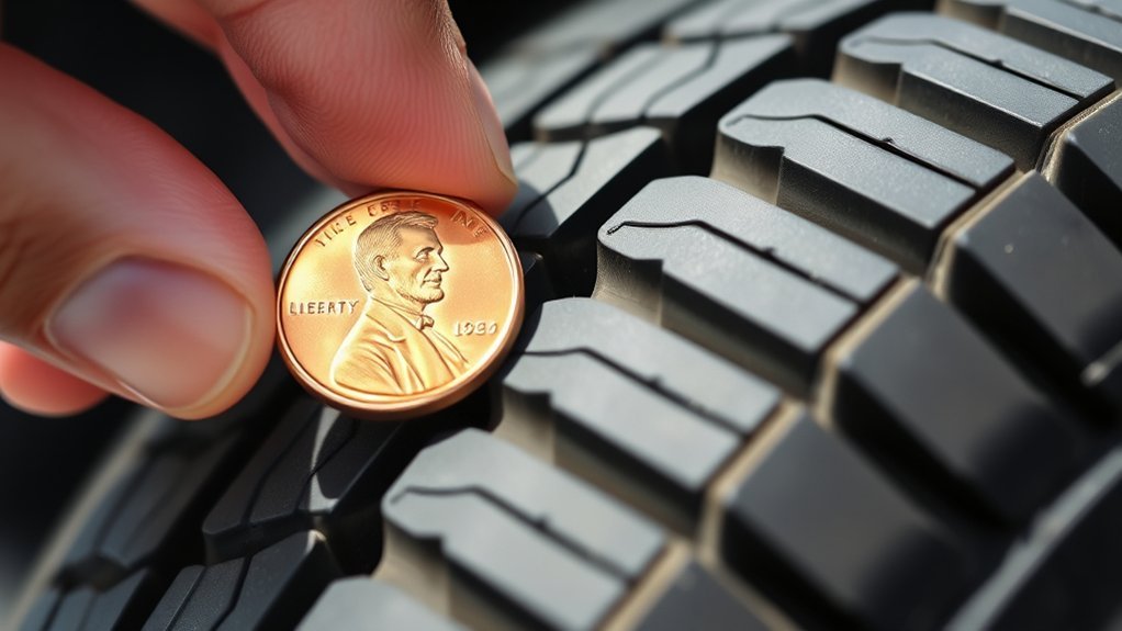 penny test for tread depth