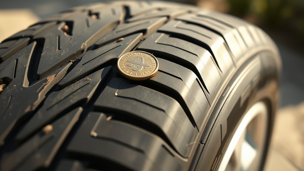 penny test for tread