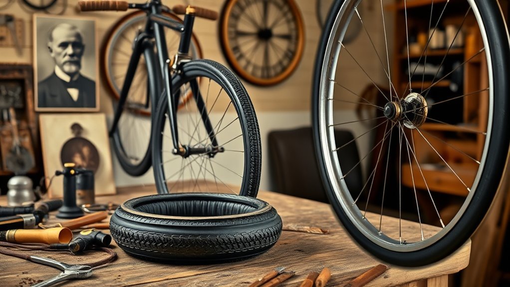 pneumatic tire revolutionizes transport