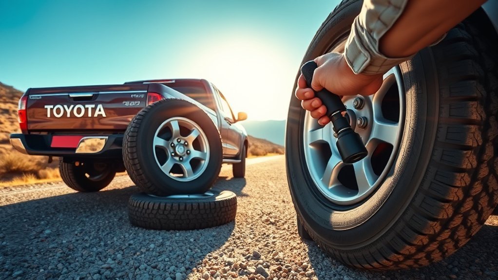 post tire change safety steps