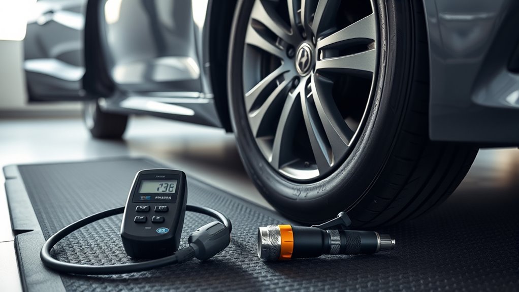 pre highway tire pressure check