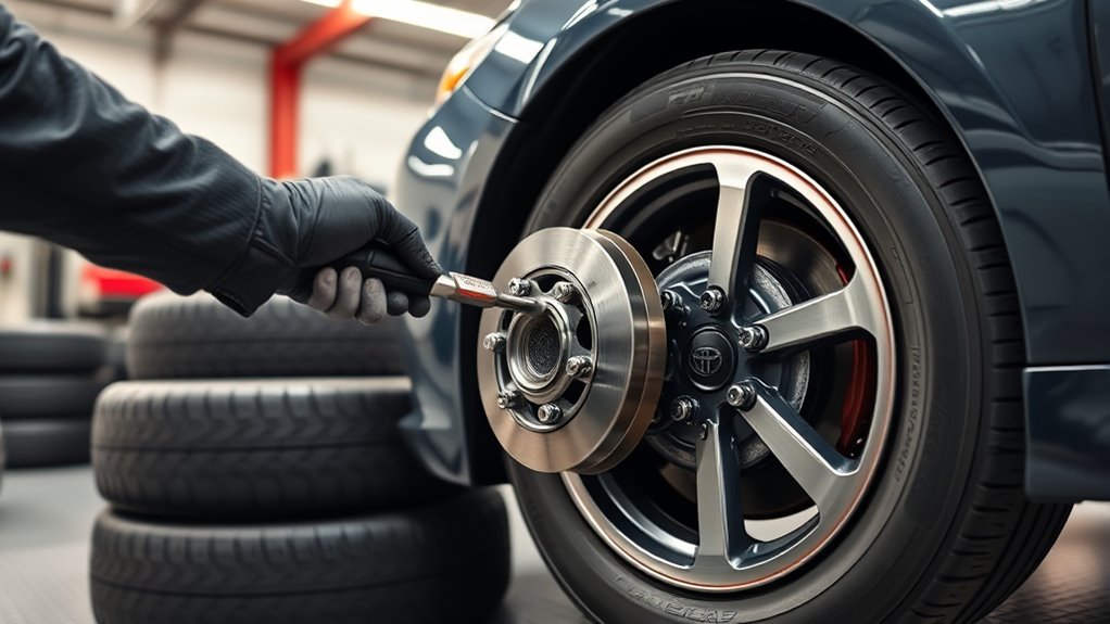 prevent vibration after rotation