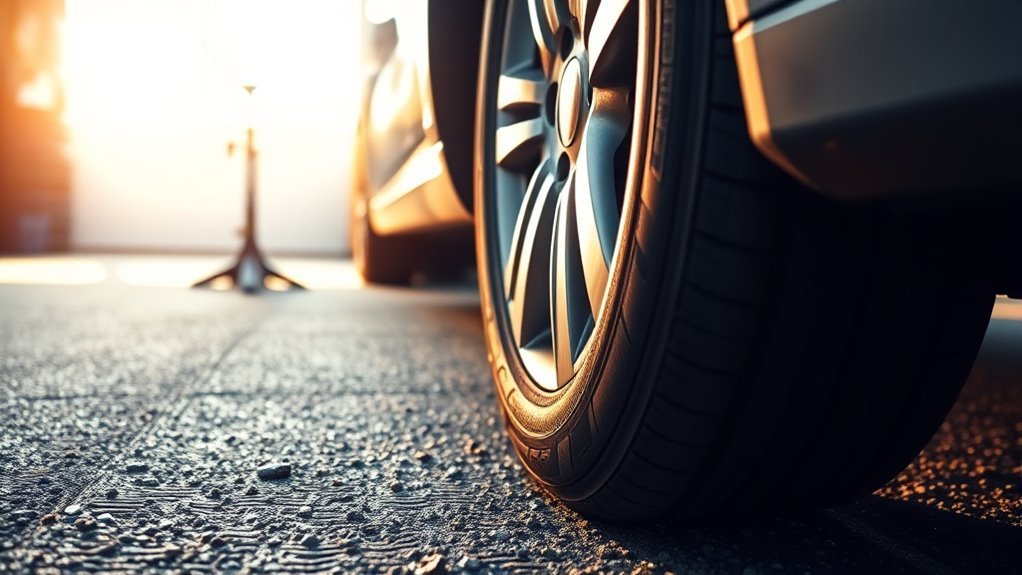 preventing tire flat spotting