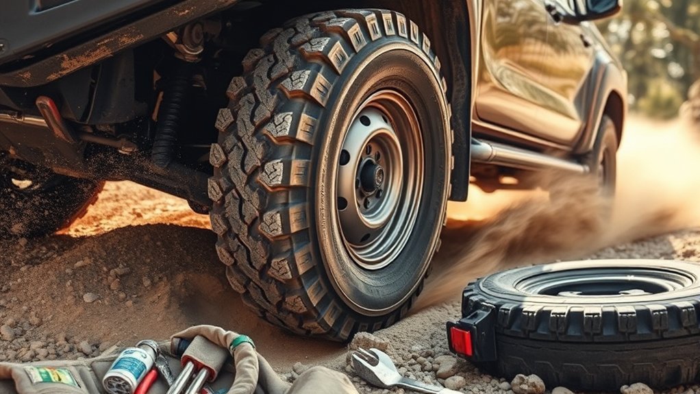 preventing toyota hilux tire blowouts