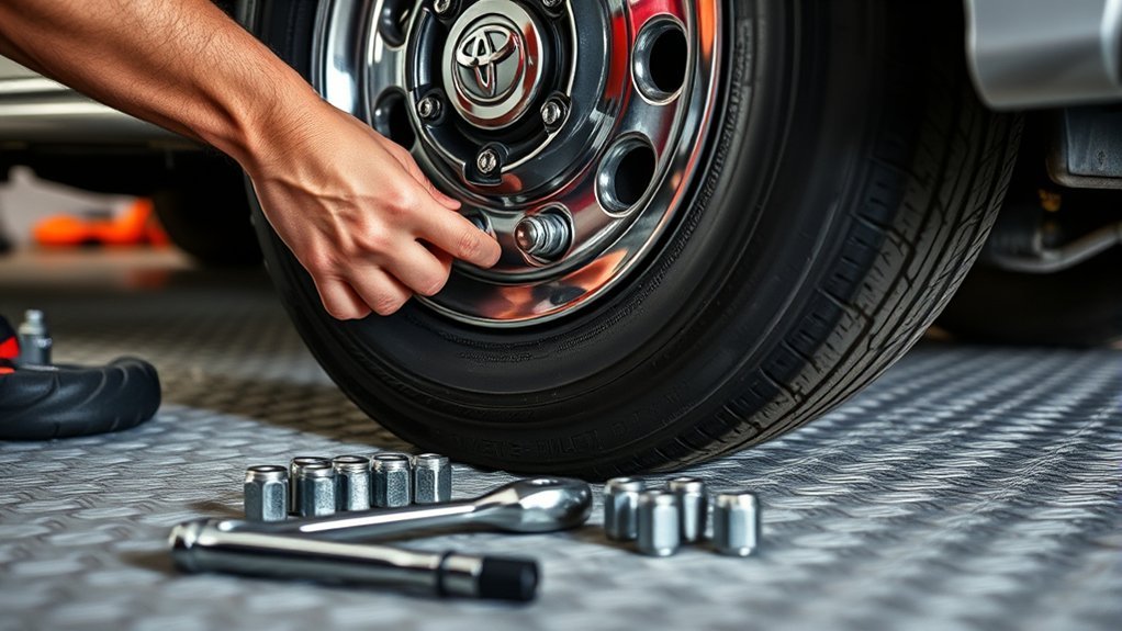 prioritize lug nut replacement