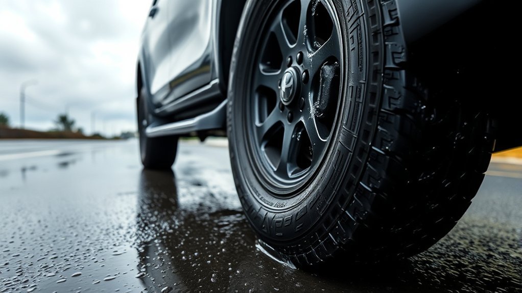 prioritize wet traction safety