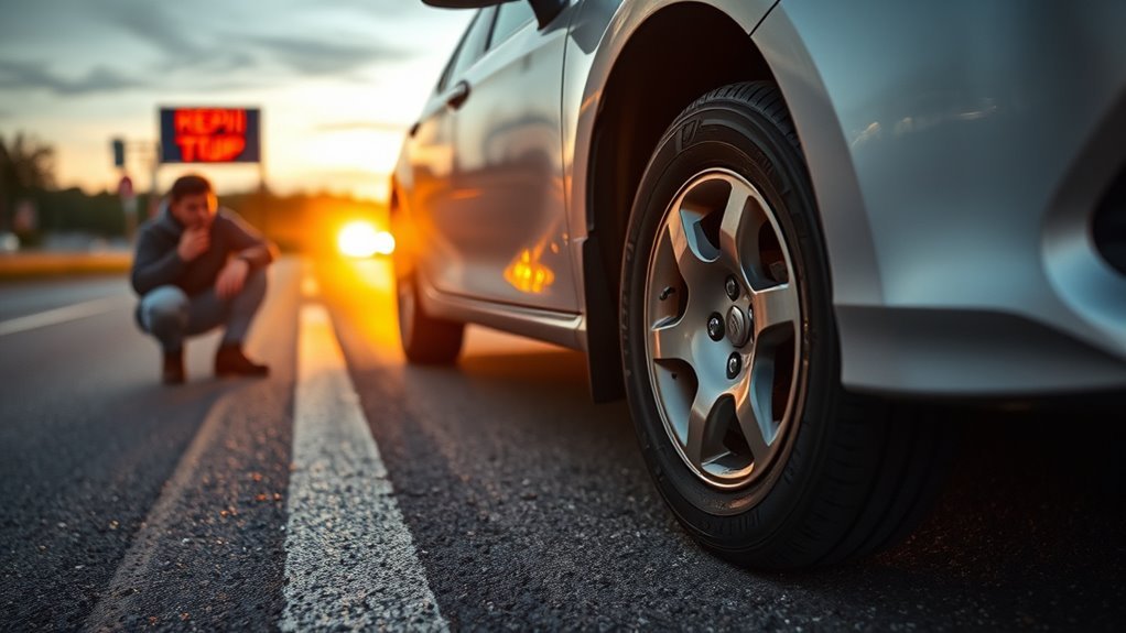 professional tire inspection needed