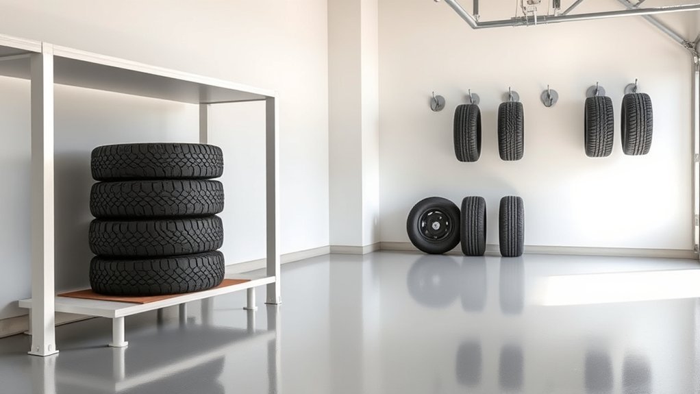 proper off season tire storage