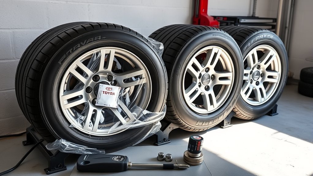 proper off season tire storage