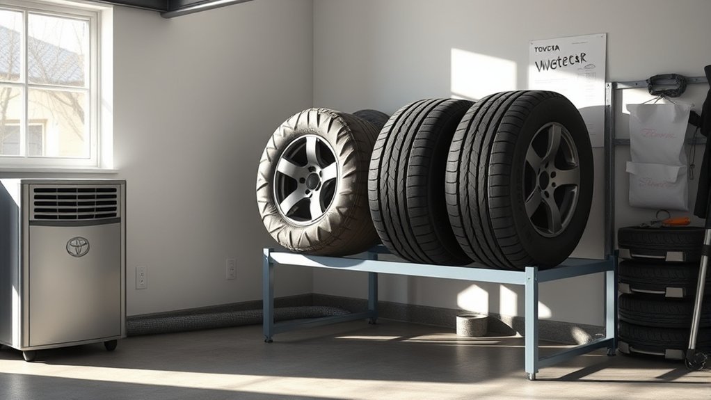 proper seasonal tire storage