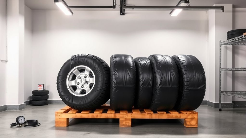 proper seasonal tire storage