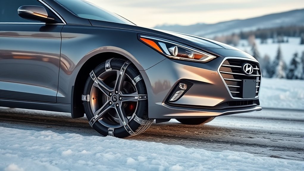 proper tire chain installation