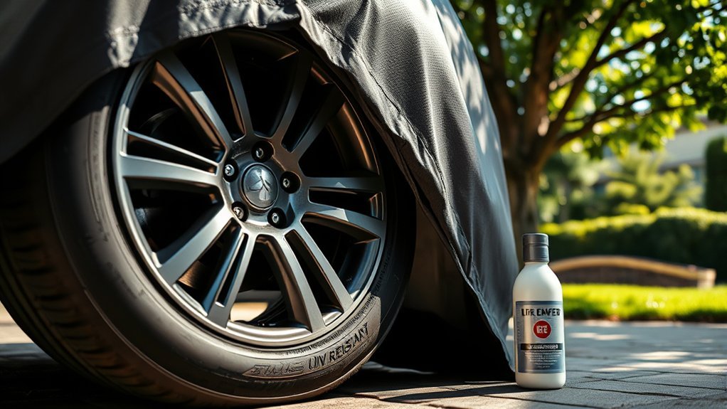 protect tires from sunlight