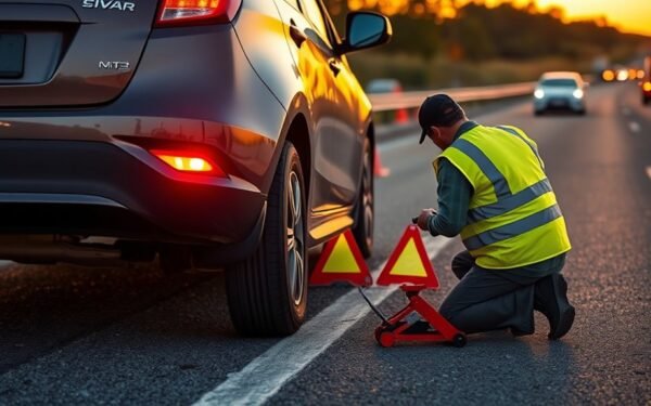 pull over fix safely