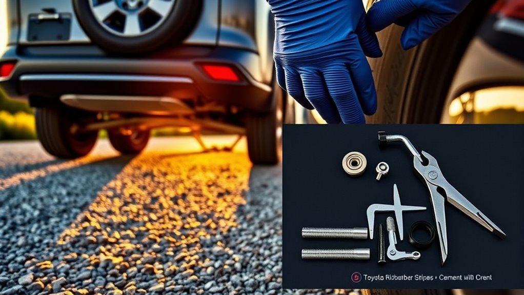 punctured tire plug repair