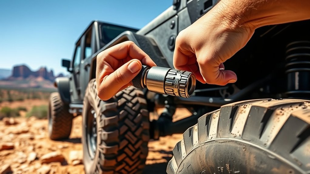 quick off road tire deflation