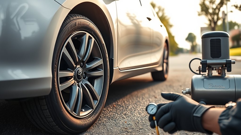 quieting toyota camry tires